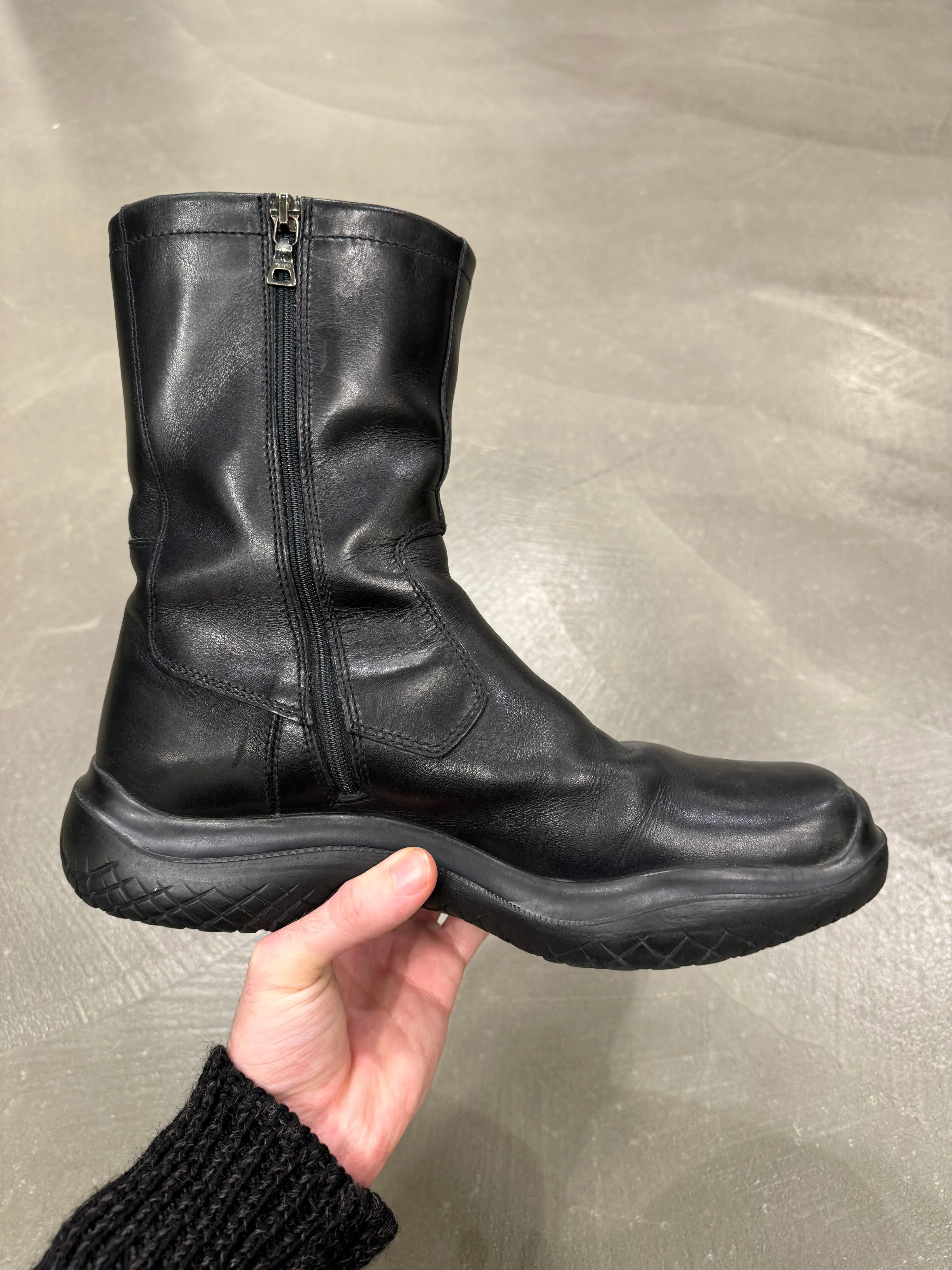 1999 Prada Vibram boots