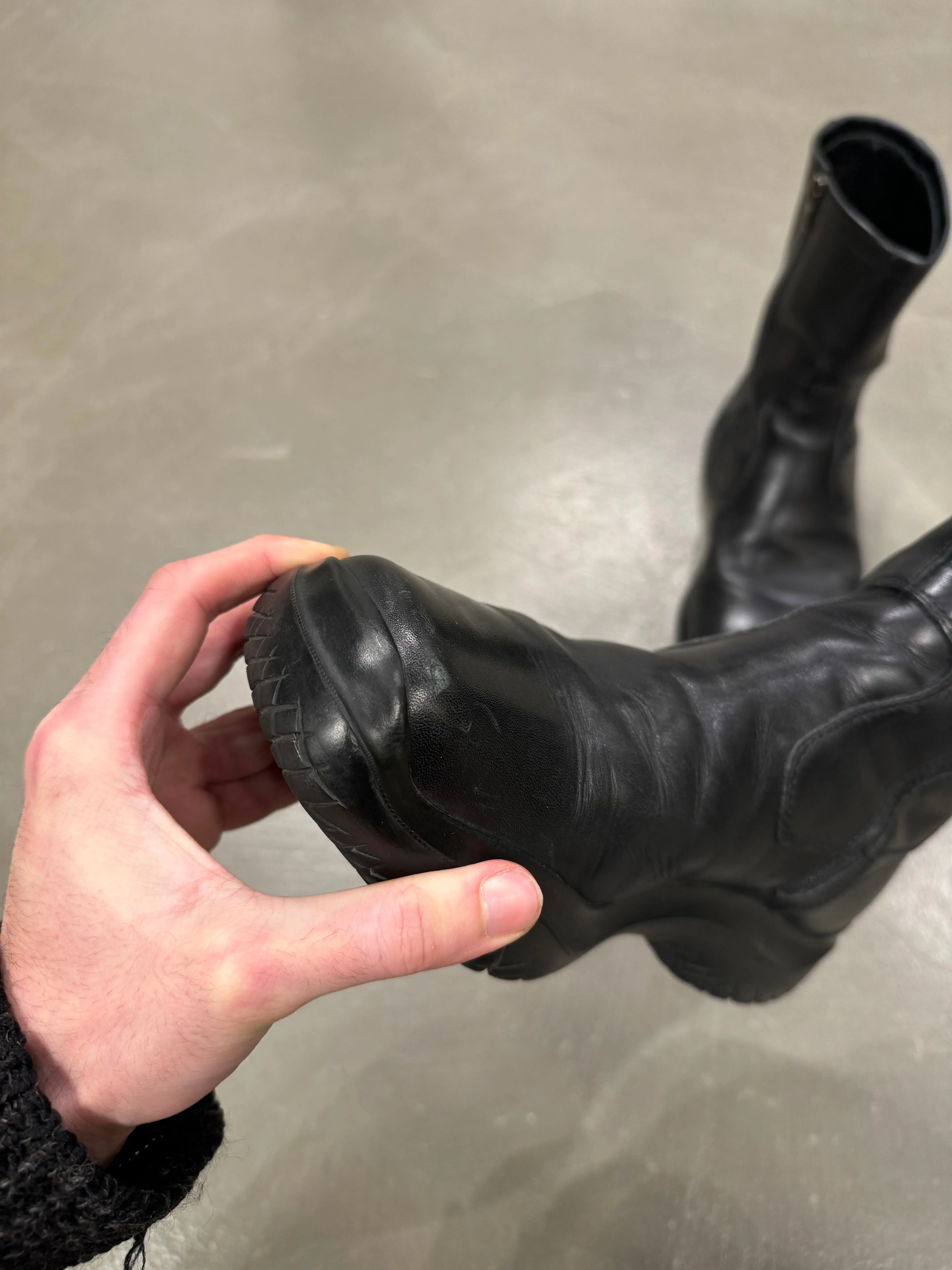 1999 Prada Vibram boots