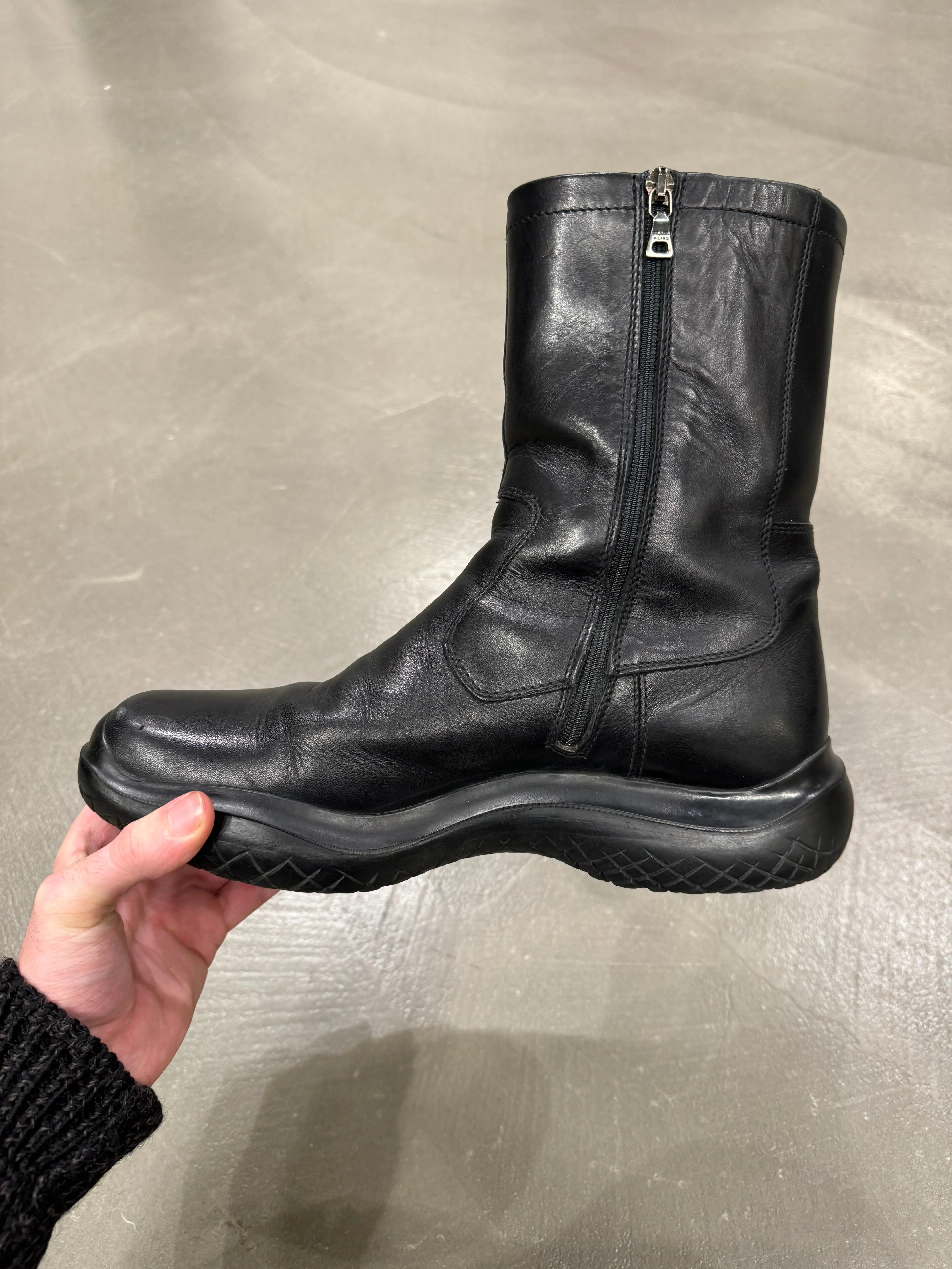 1999 Prada Vibram boots