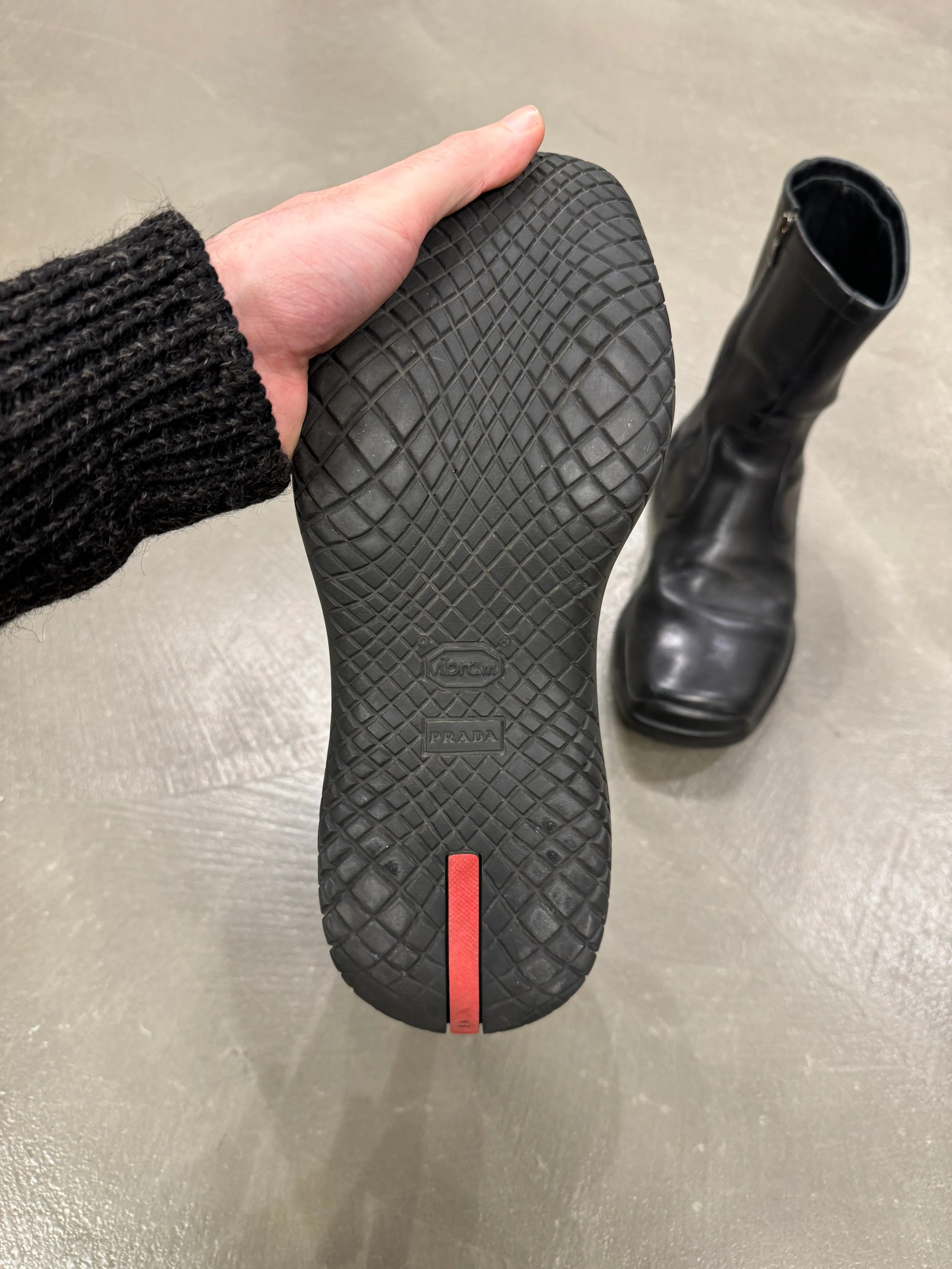 1999 Prada Vibram boots