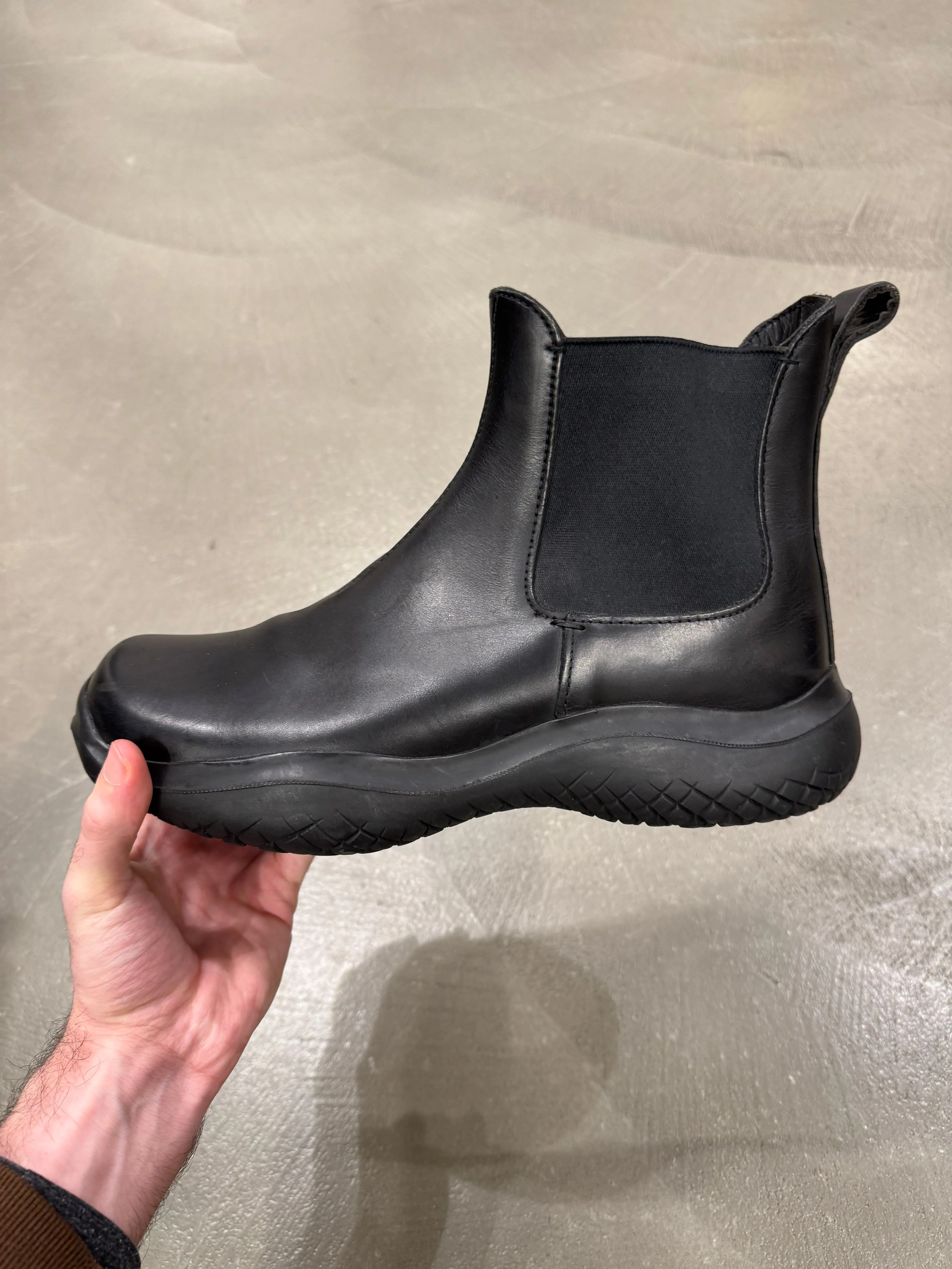 1999 Prada vibram leather boots