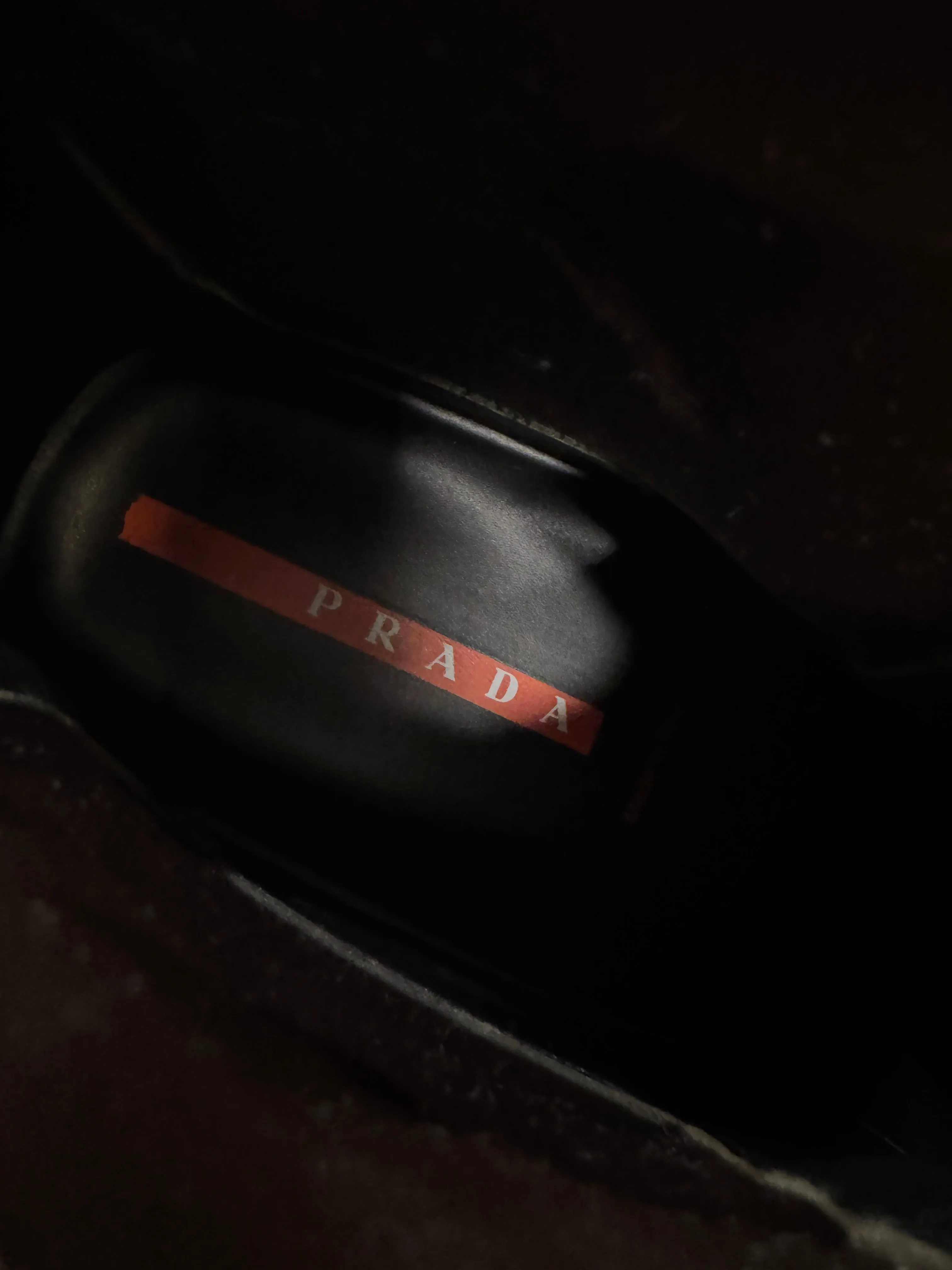 1999 Prada vibram leather boots