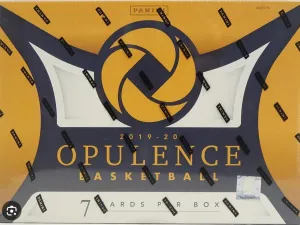 2019-20 Panini Opulance Basketball Hobby Trading Cards