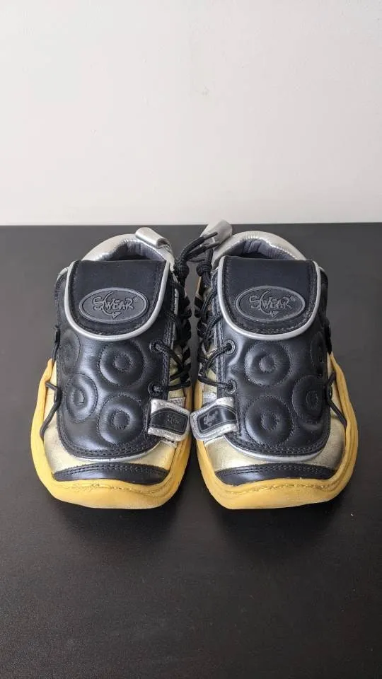 90s Swear Alternative Platform Trainers, Futuristic Clubkid Flatform Shoes, UK 3 EU 35