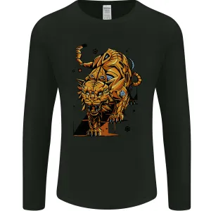 A Steampunk Lion Mens Long Sleeve T-Shirt