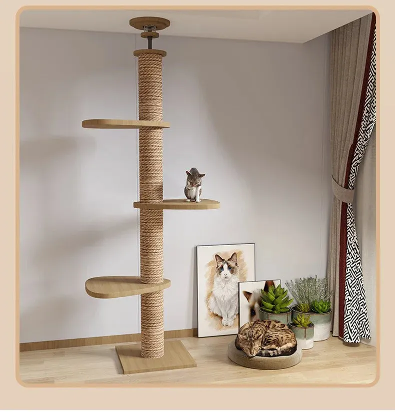 Adjustable Indoor Cat Tree House