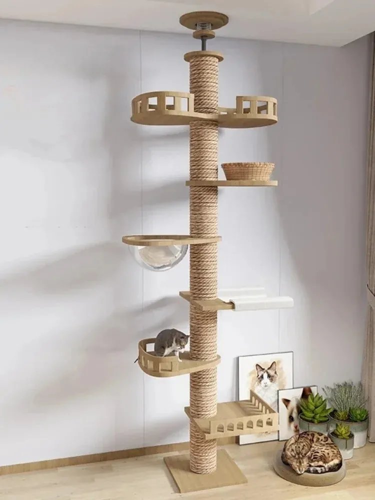 Adjustable Indoor Cat Tree House