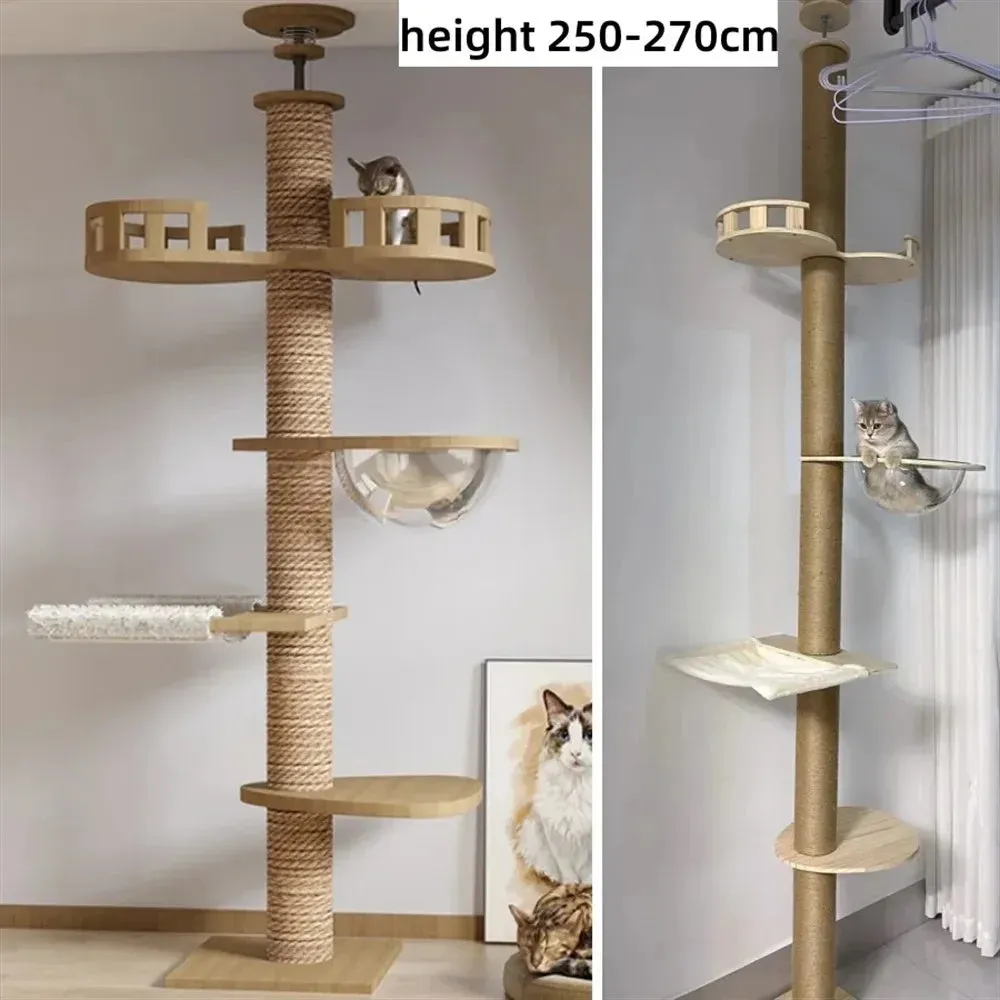 Adjustable Indoor Cat Tree House