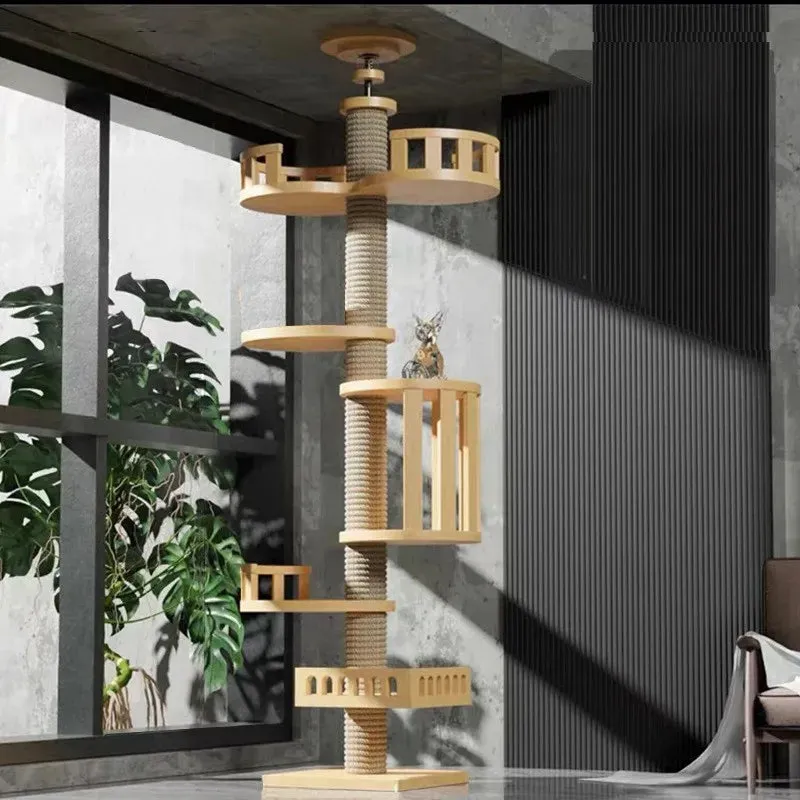 Adjustable Indoor Cat Tree House