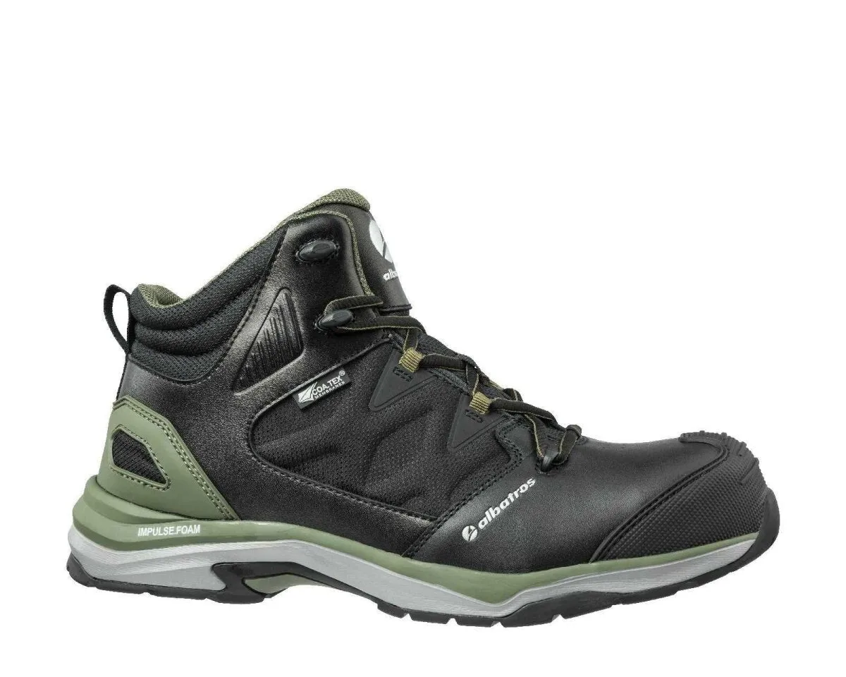 Albatros Ultratrail Olive CTX Mid Mens Safety Boots