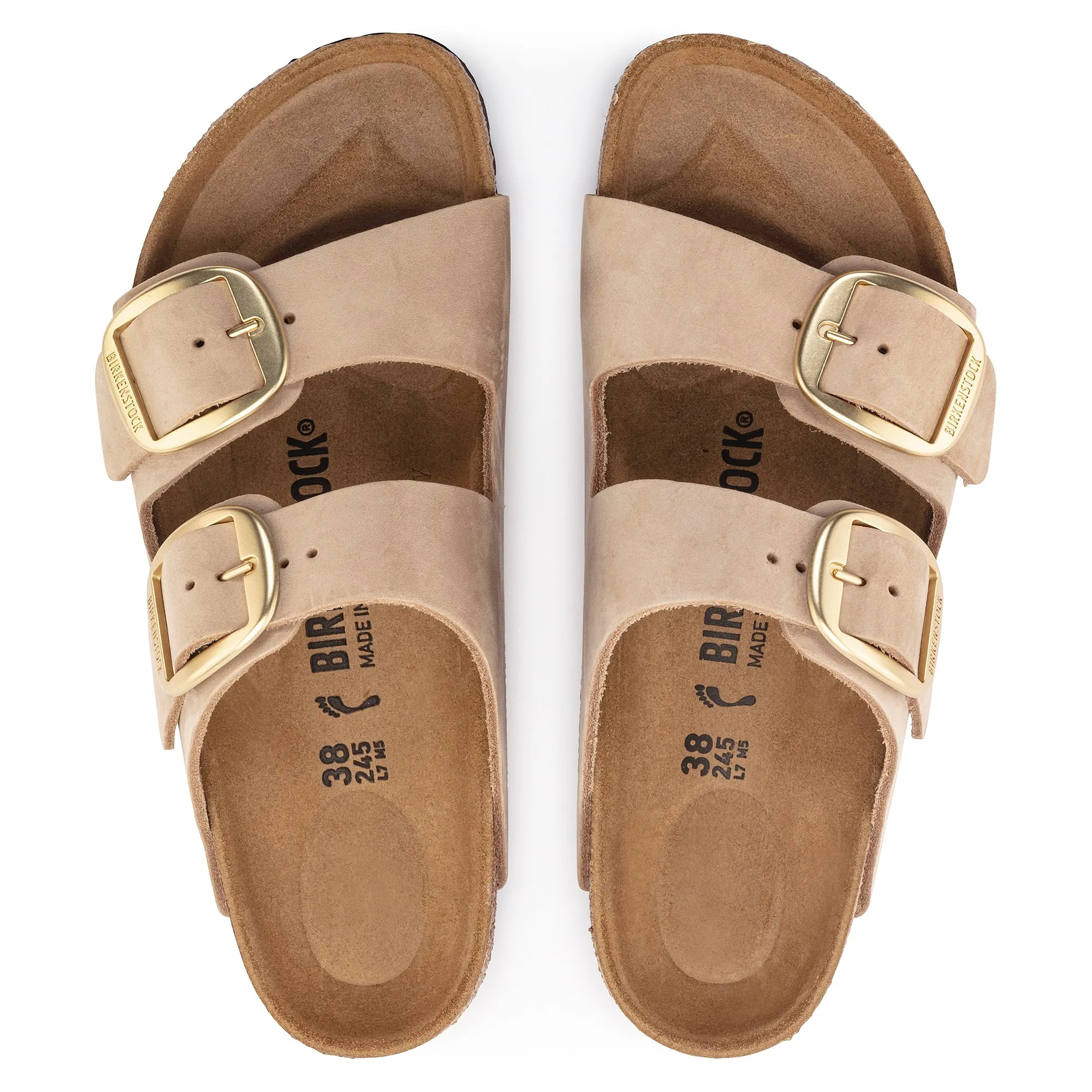 Arizona Big Buckle | Nubuck | Sandcastle