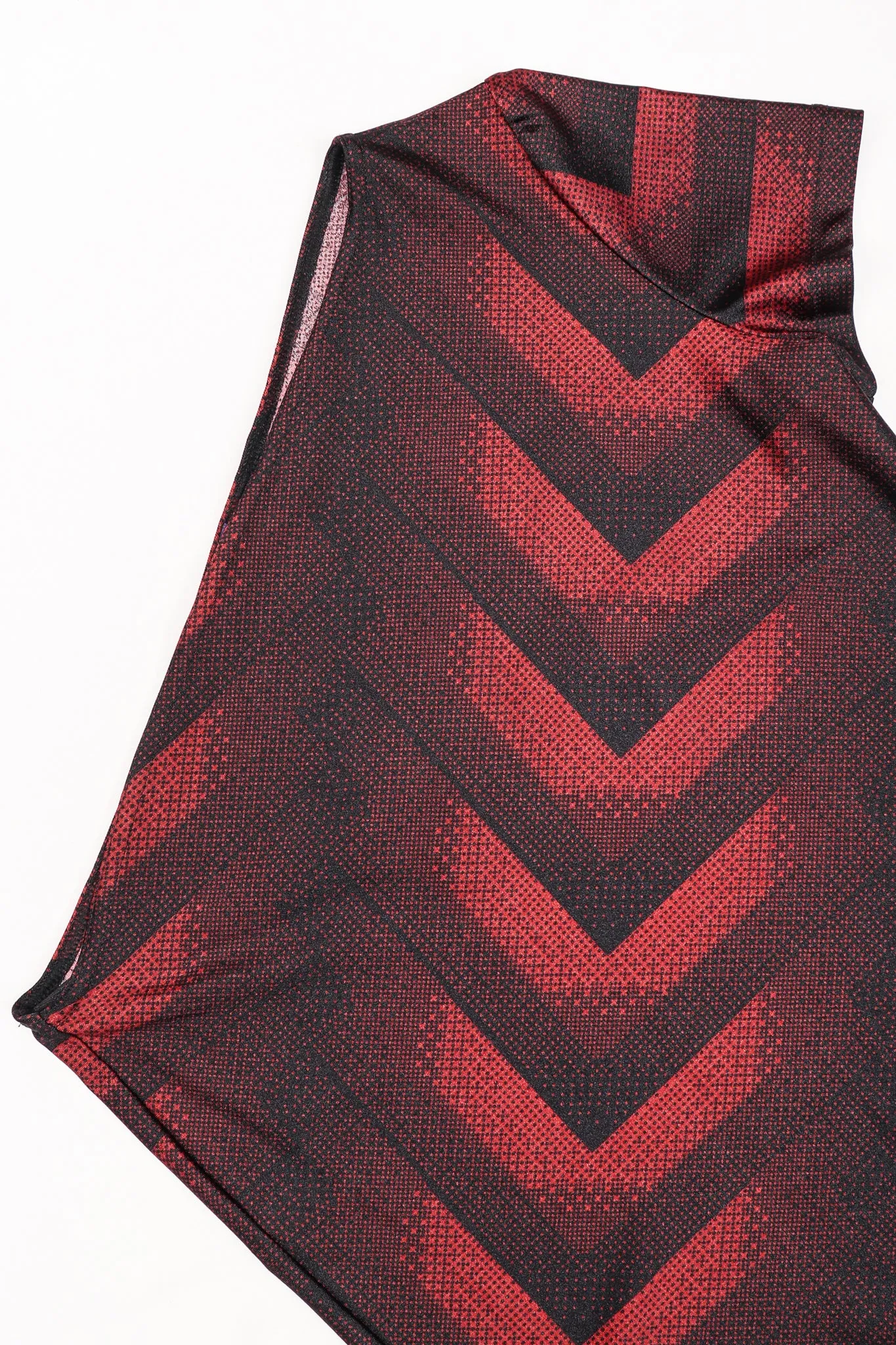 Asymmetrical Print Stretch Dress