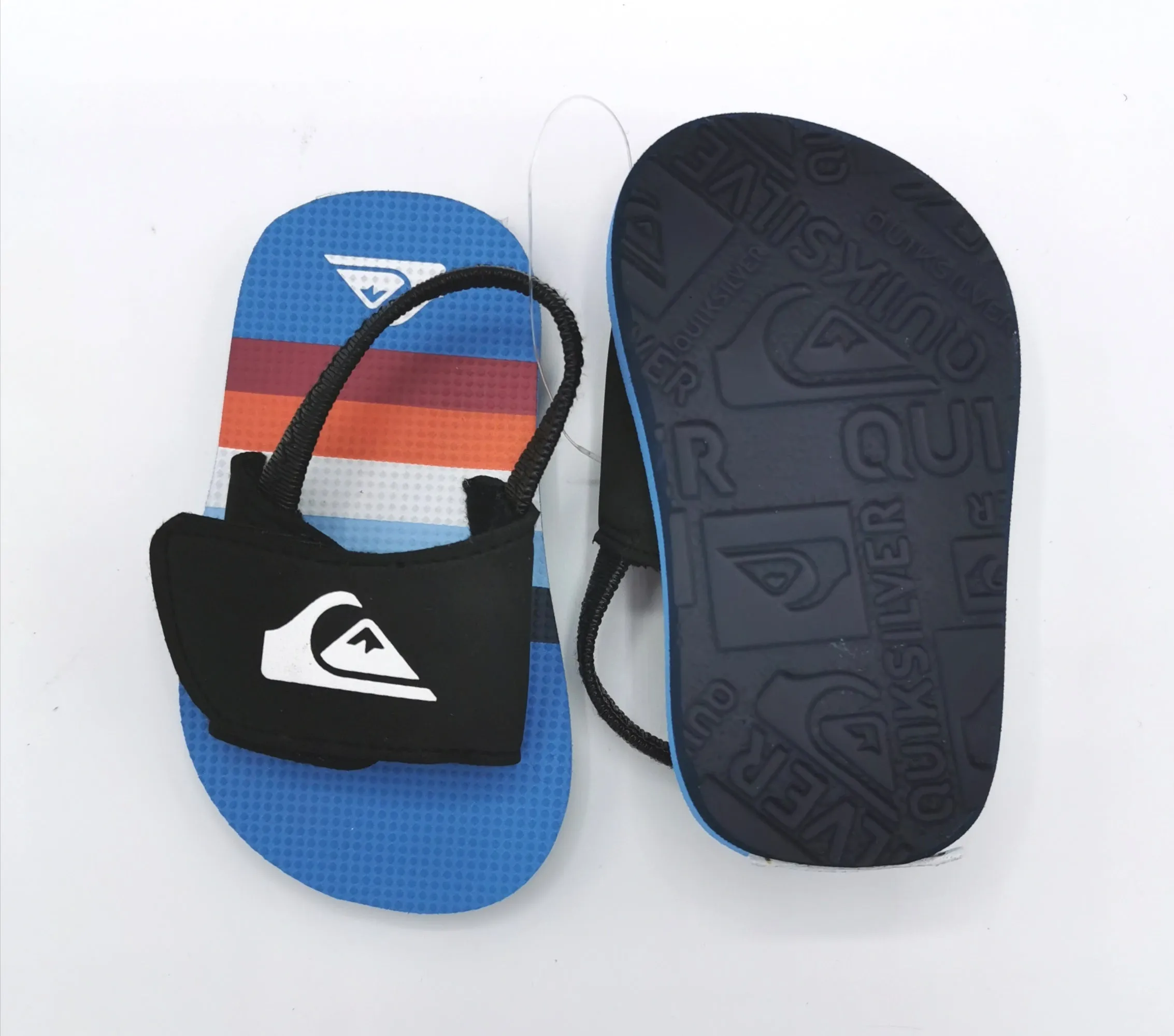 BABY BOY SIZE 3 TODDLER - QUIKSILVER, Velcro & Ankle Strap Sandals NWOT B9