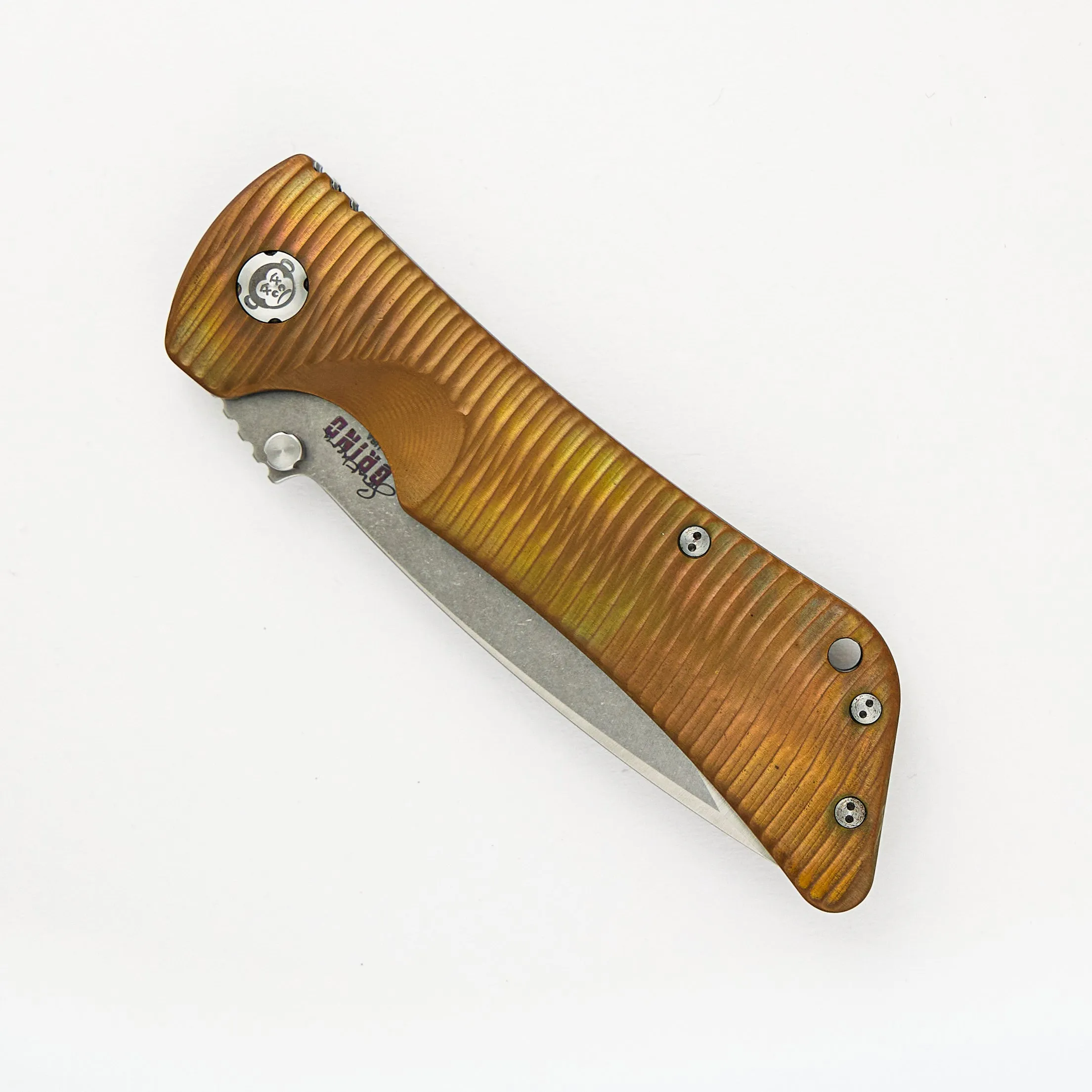 Bad Monkey – Copper Handle – 14C28N Blade