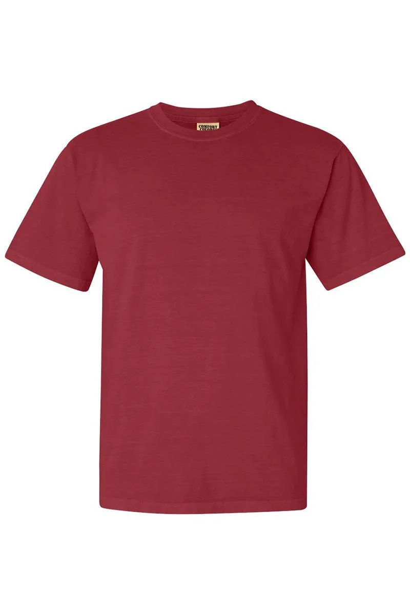 Basketball Game Girly Comfort Colors Adult Ring-Spun Cotton Tee