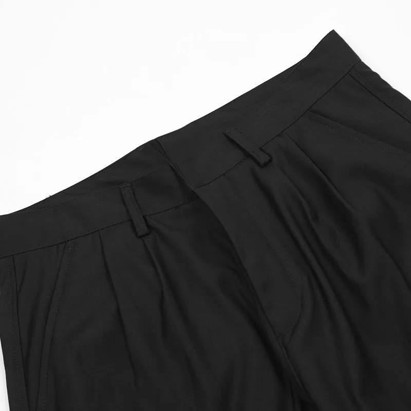 Black Techwear Cargo Pants