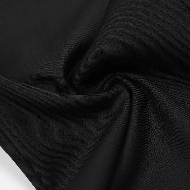 Black Techwear Cargo Pants