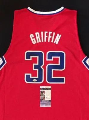 Blake Griffin Signed Autographed Los Angeles Clippers Basketball Jersey (JSA COA)