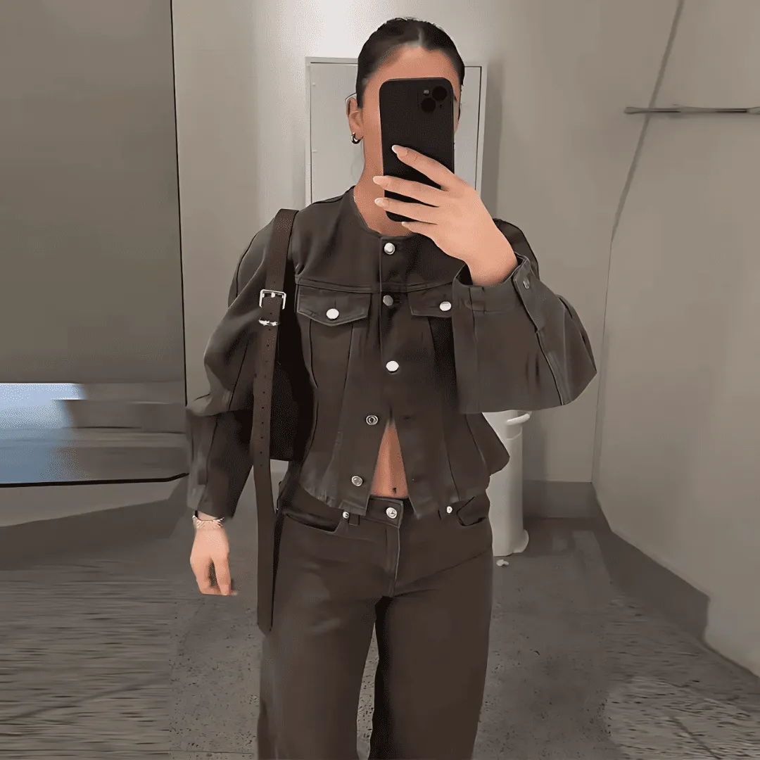 Browni Denim Set