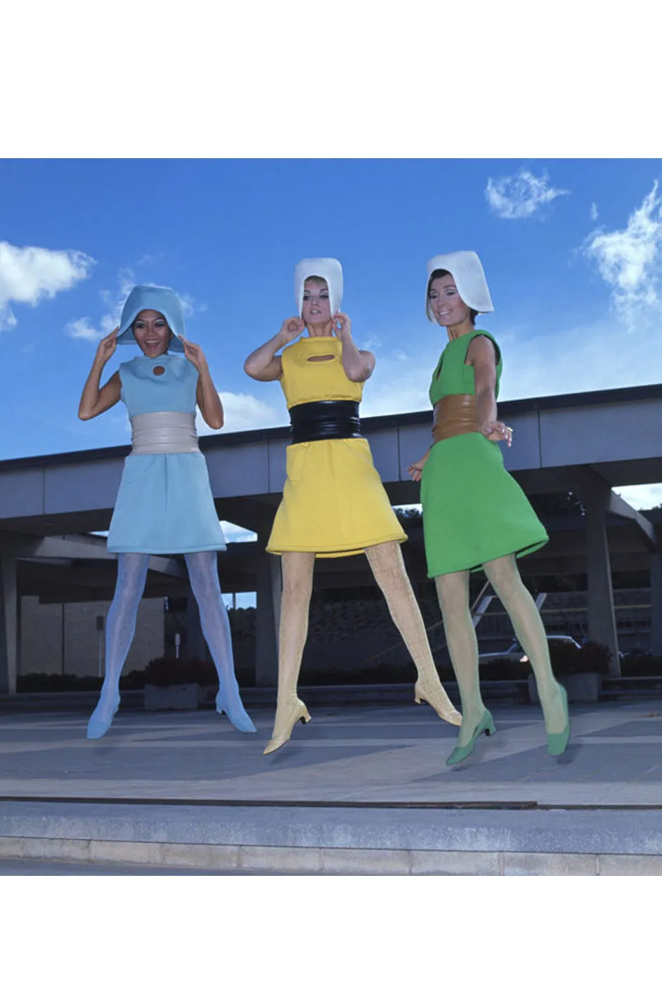c1968 Pierre Cardin Couture Shift Dress