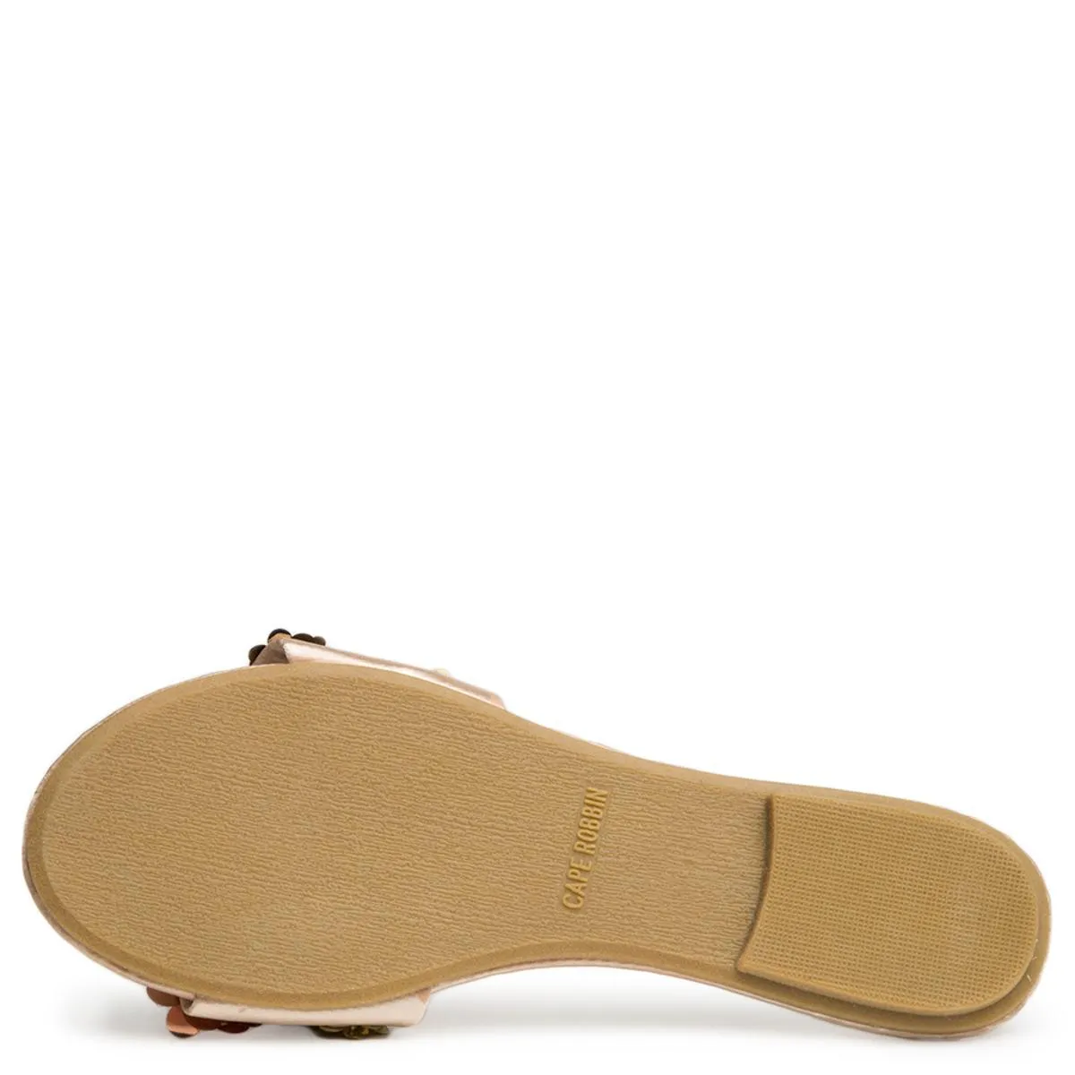 Cape Robbin Sadie-8 Nude Sandals Nude