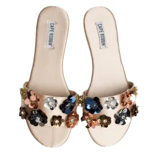 Cape Robbin Sadie-8 Nude Sandals Nude