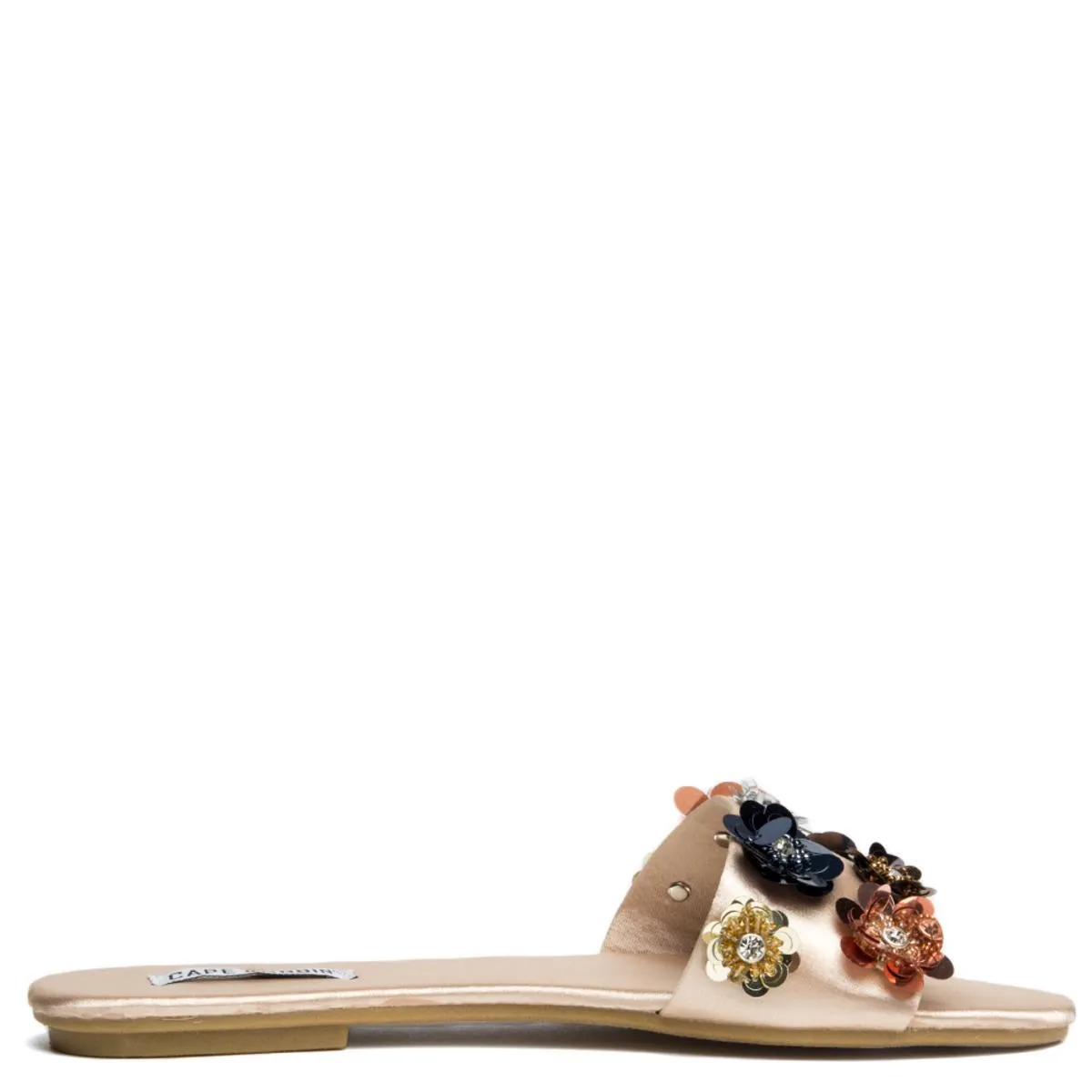 Cape Robbin Sadie-8 Nude Sandals Nude