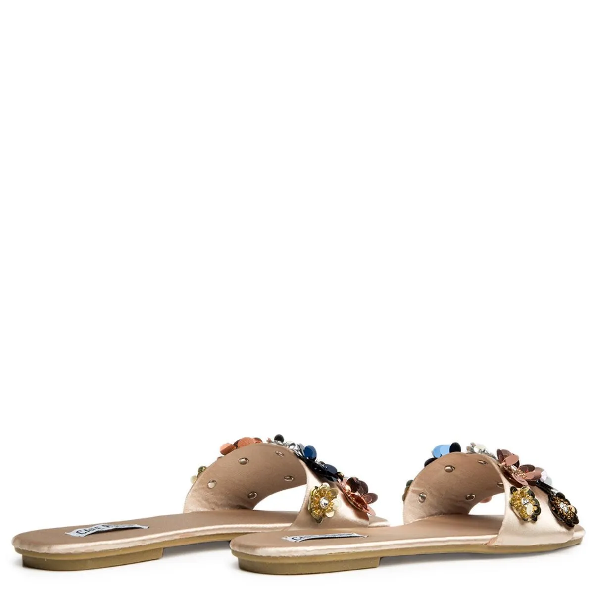 Cape Robbin Sadie-8 Nude Sandals Nude