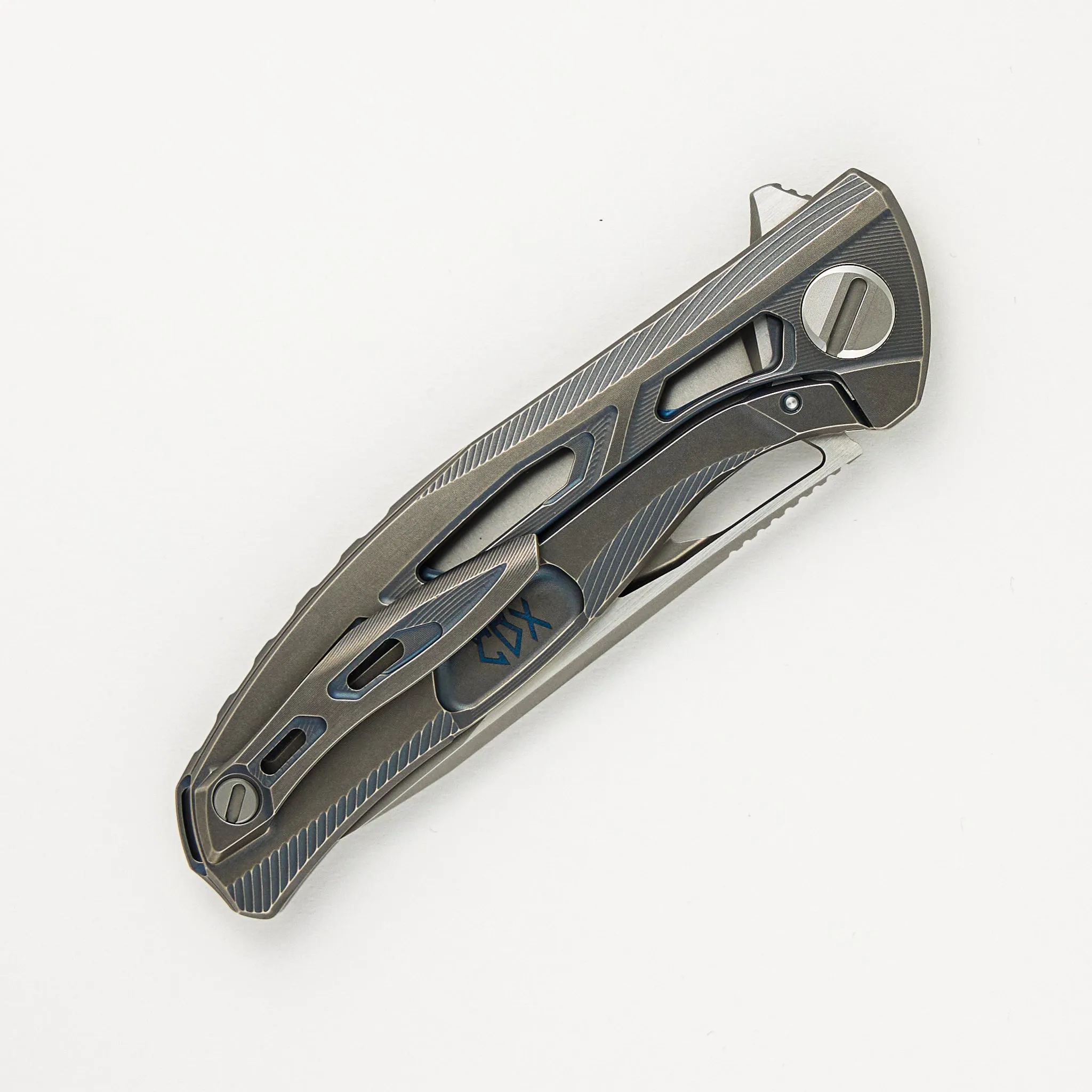 CDX - Titanium Handle - S90V Blade - SRRBS