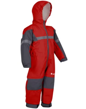 Children's Rain/Trail Suit, Deep Red