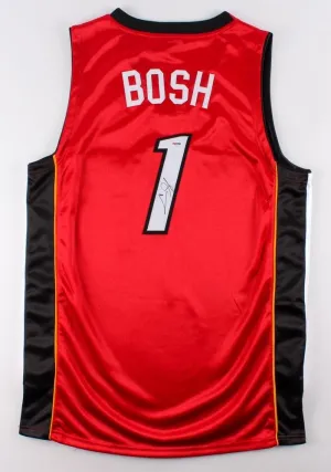 Chris Bosh Signed Autographed Miami Heat Basketball Jersey (JSA COA)