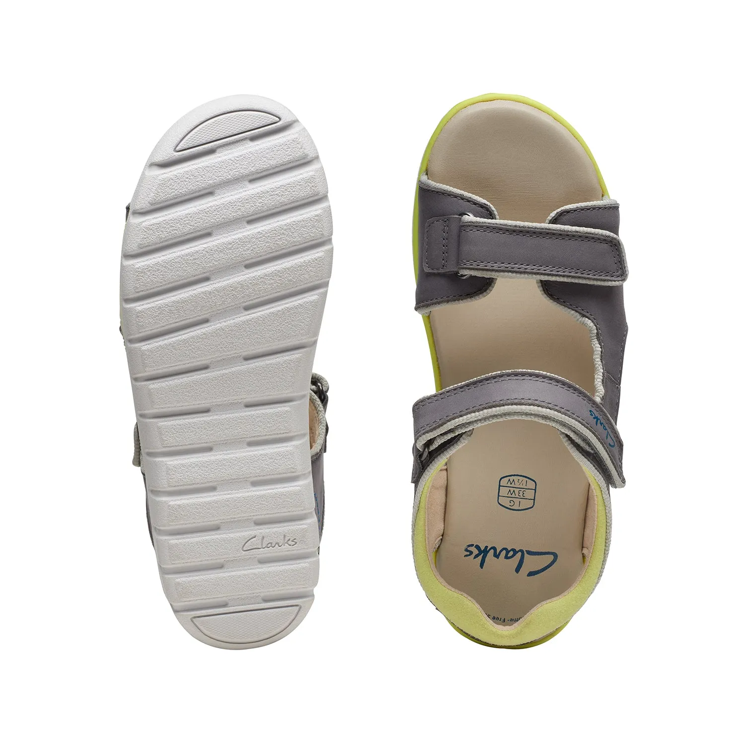CLARKS BOYS ROAM PLANE OLDER (WIDE FIT)