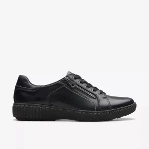 Clarks Women's Caroline Janna Black Leather 26179518