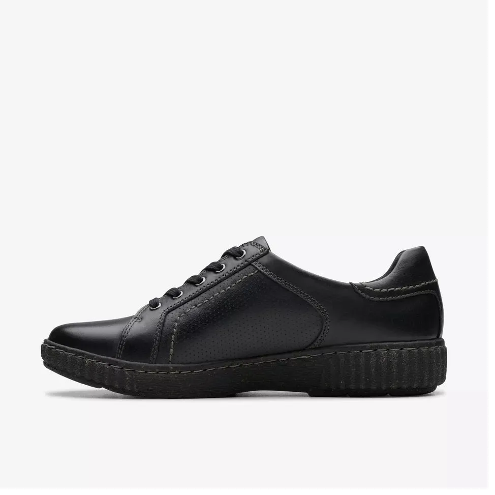 Clarks Women's Caroline Janna Black Leather 26179518