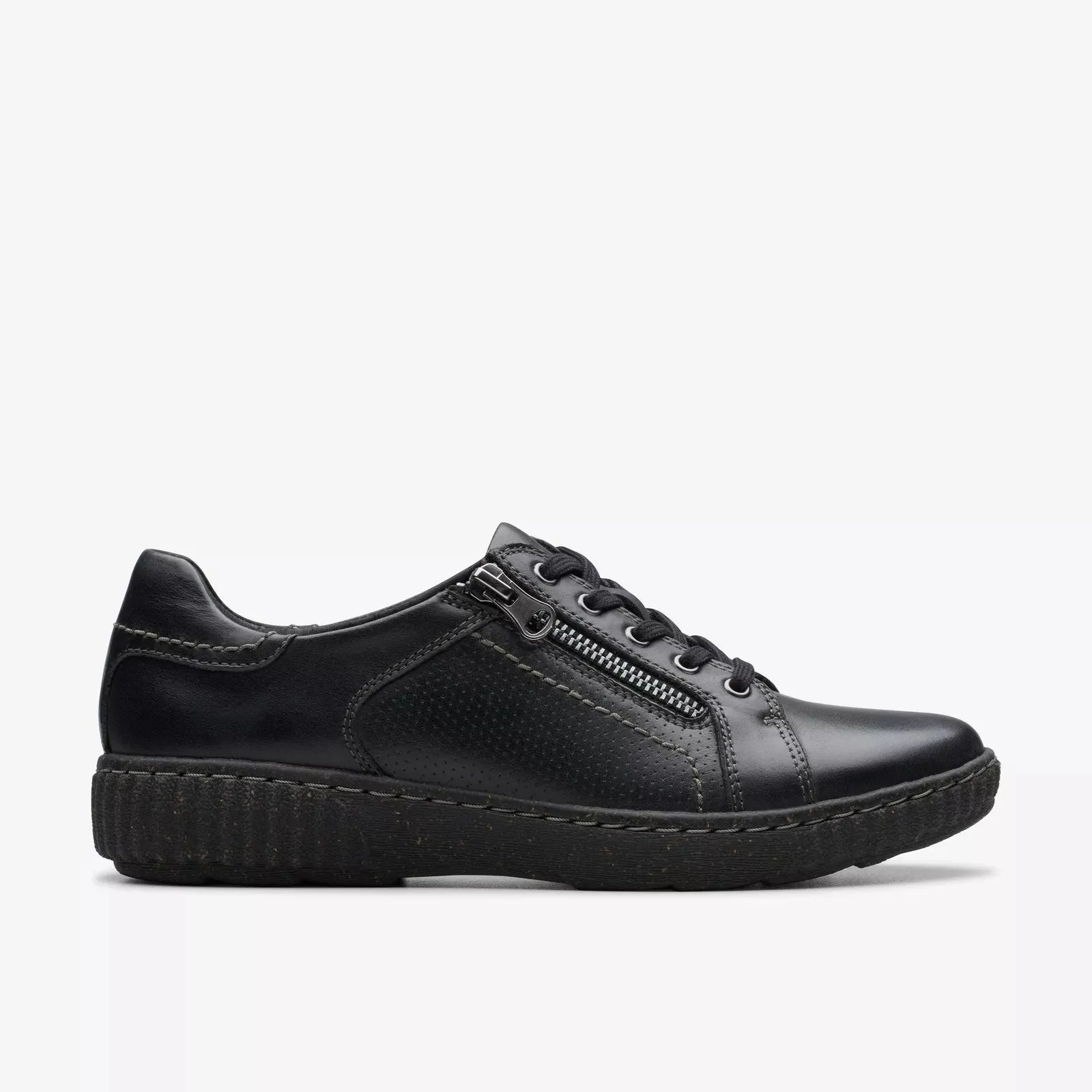 Clarks Women's Caroline Janna Black Leather 26179518