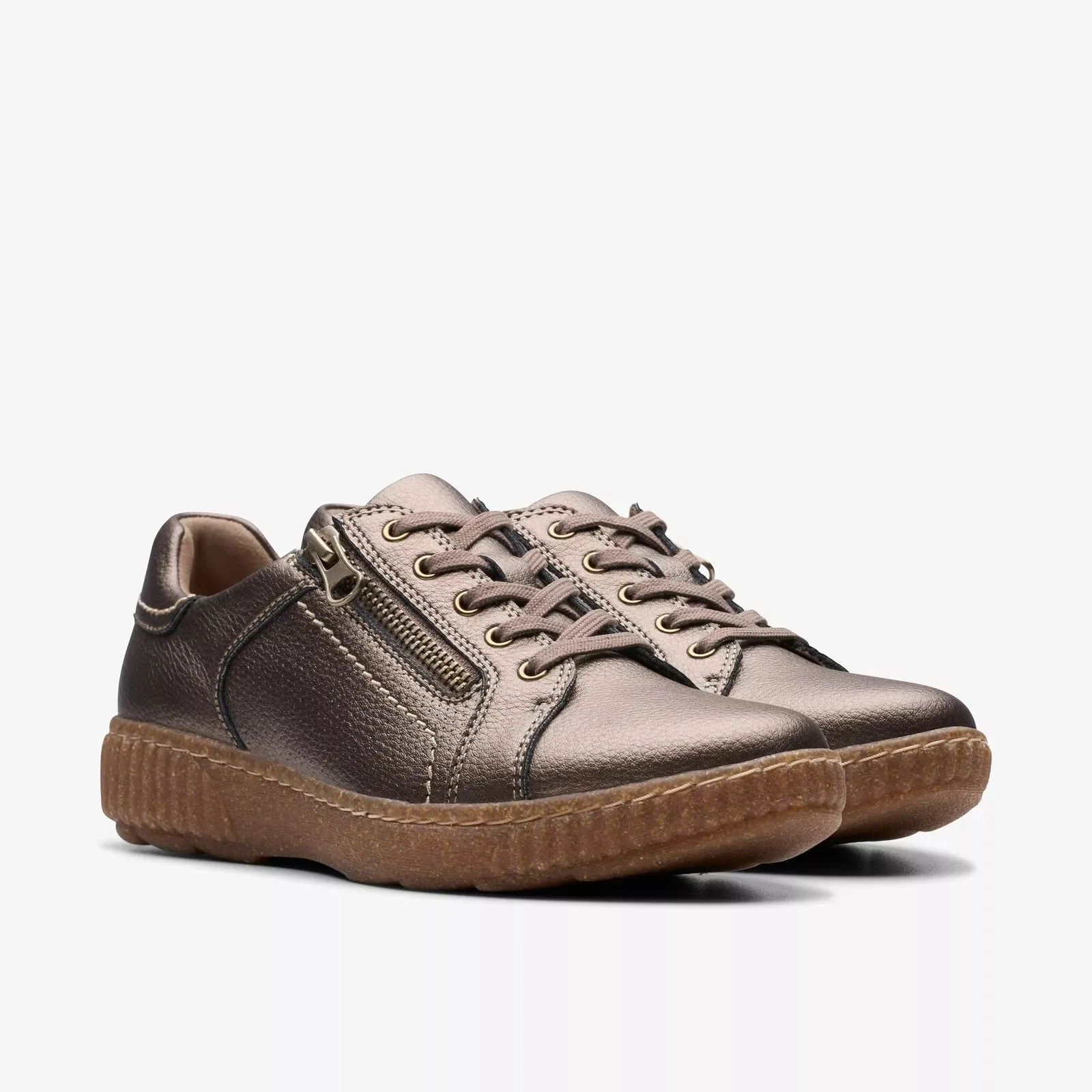 Clarks Women's Caroline Janna Metallic Leather 26179519