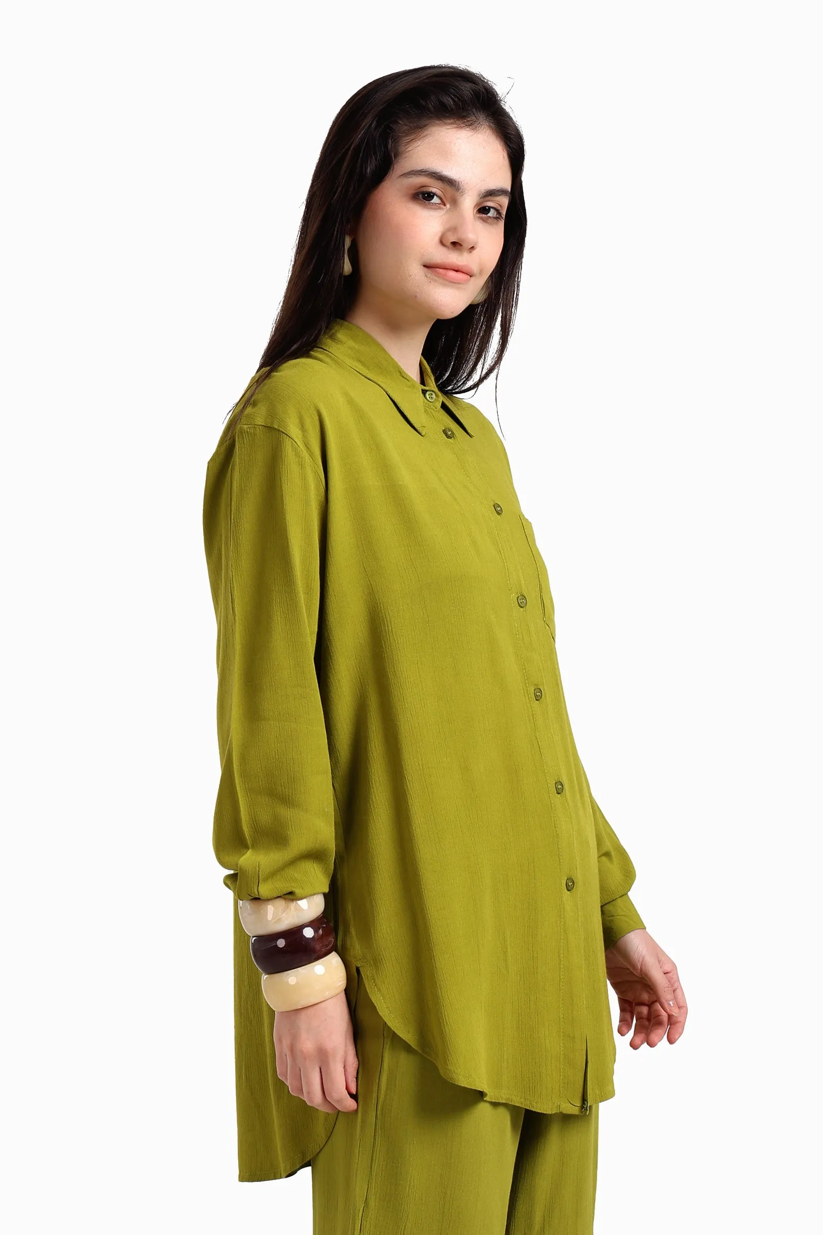 Classic Collared Lounge Shirt