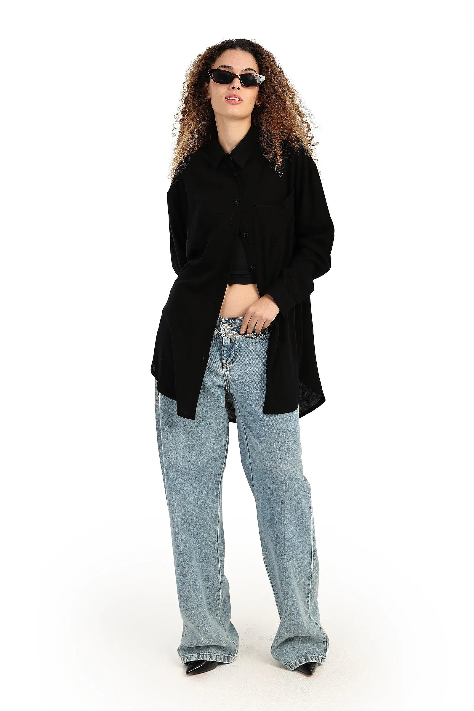 Classic Collared Lounge Shirt