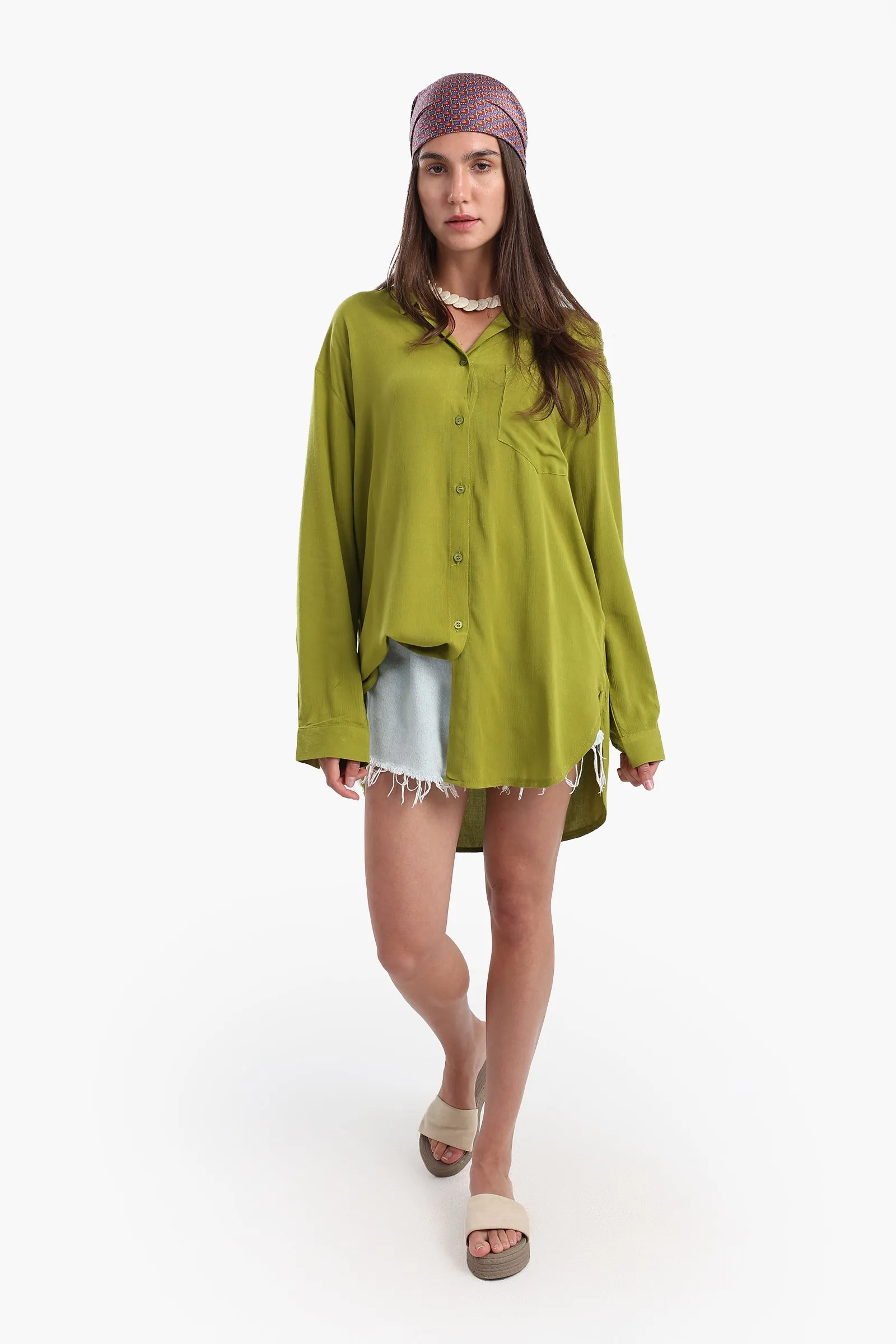 Classic Collared Lounge Shirt