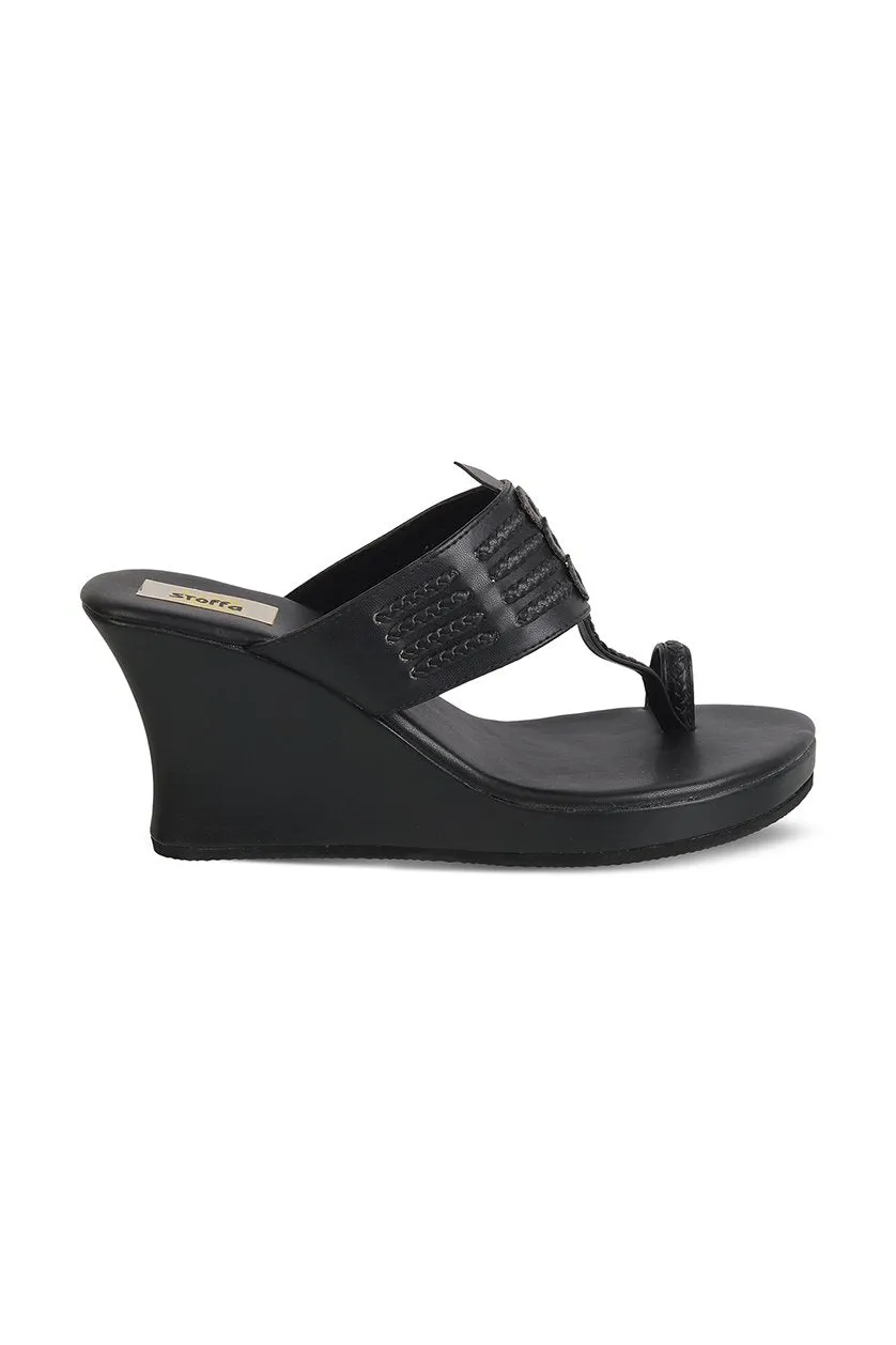 Classic High K Wedge Black