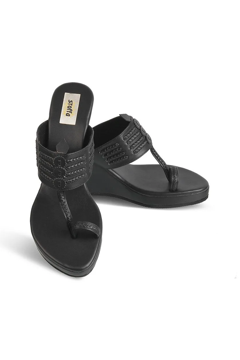 Classic High K Wedge Black