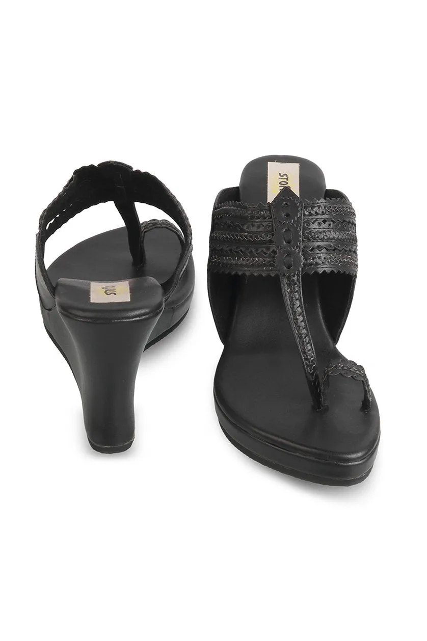 Classic High K Wedge Champagne