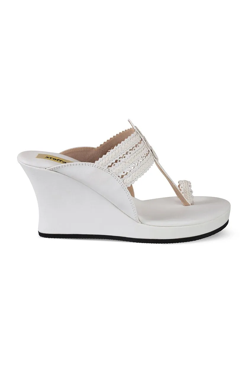 Classic High K Wedge Champagne