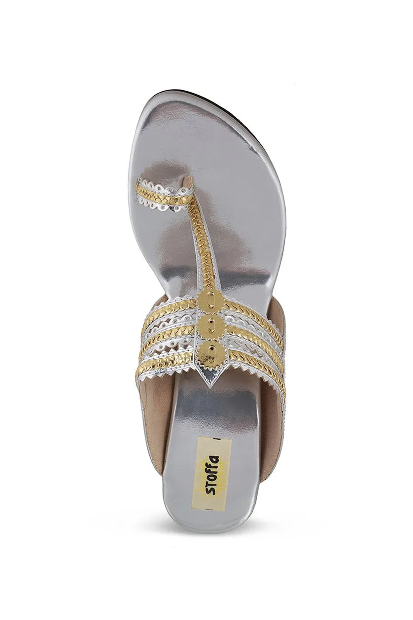 Classic High K Wedge Champagne