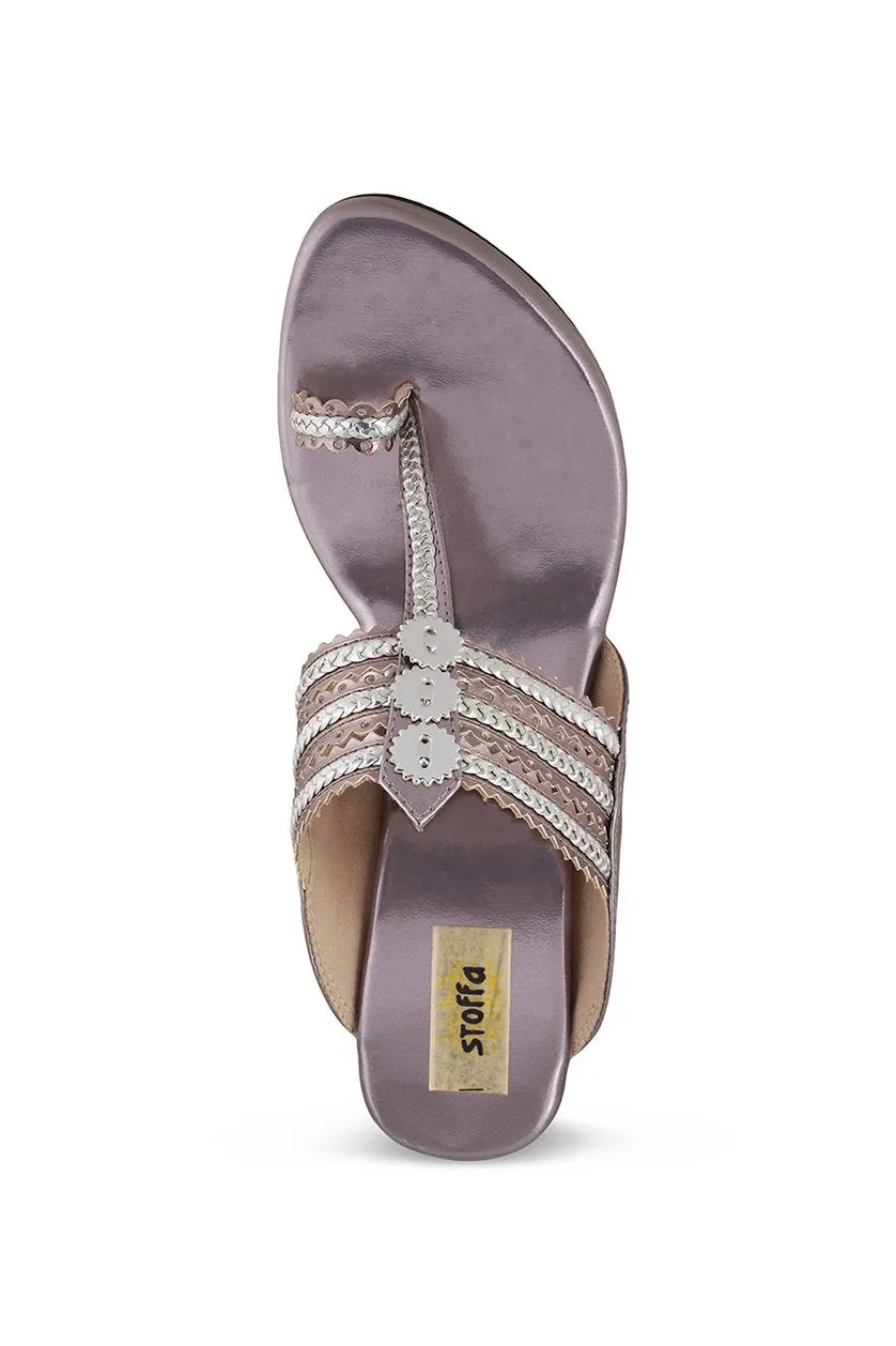 Classic High K Wedge Champagne