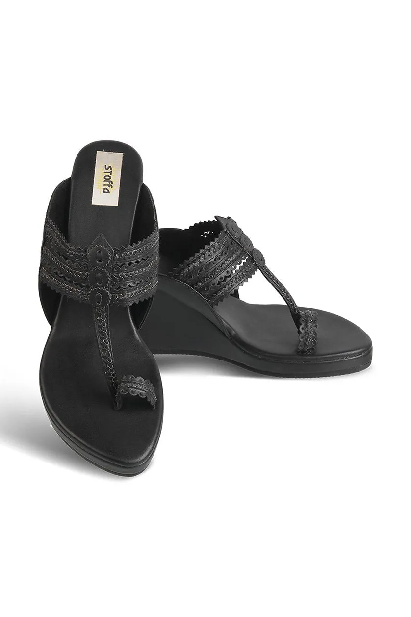 Classic High K Wedge Champagne