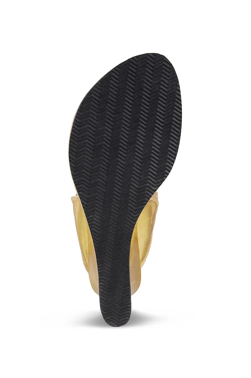 Classic High K Wedge Rose Gold
