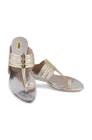 Classic K Flats Silver
