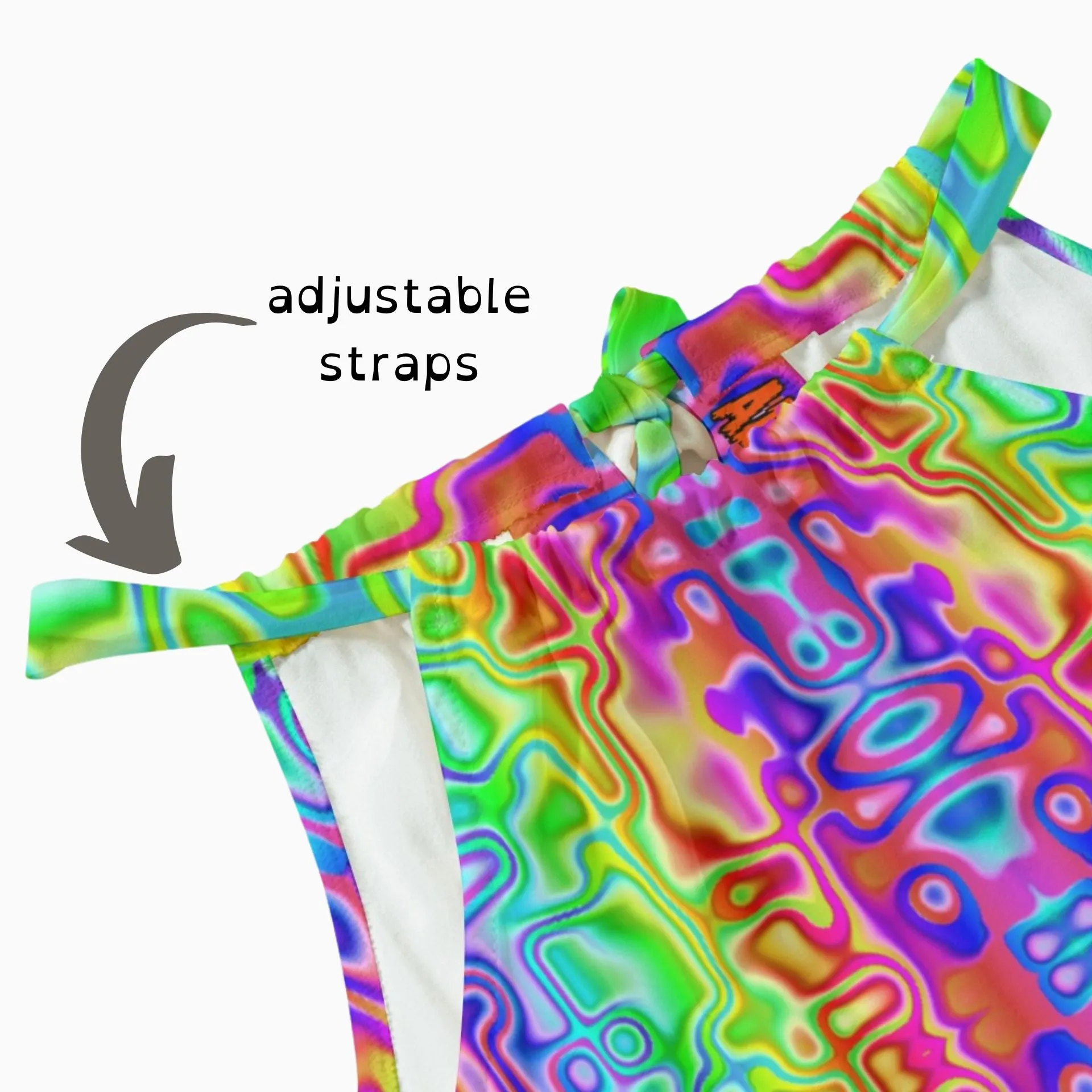 Cyber Rainbow Sundress