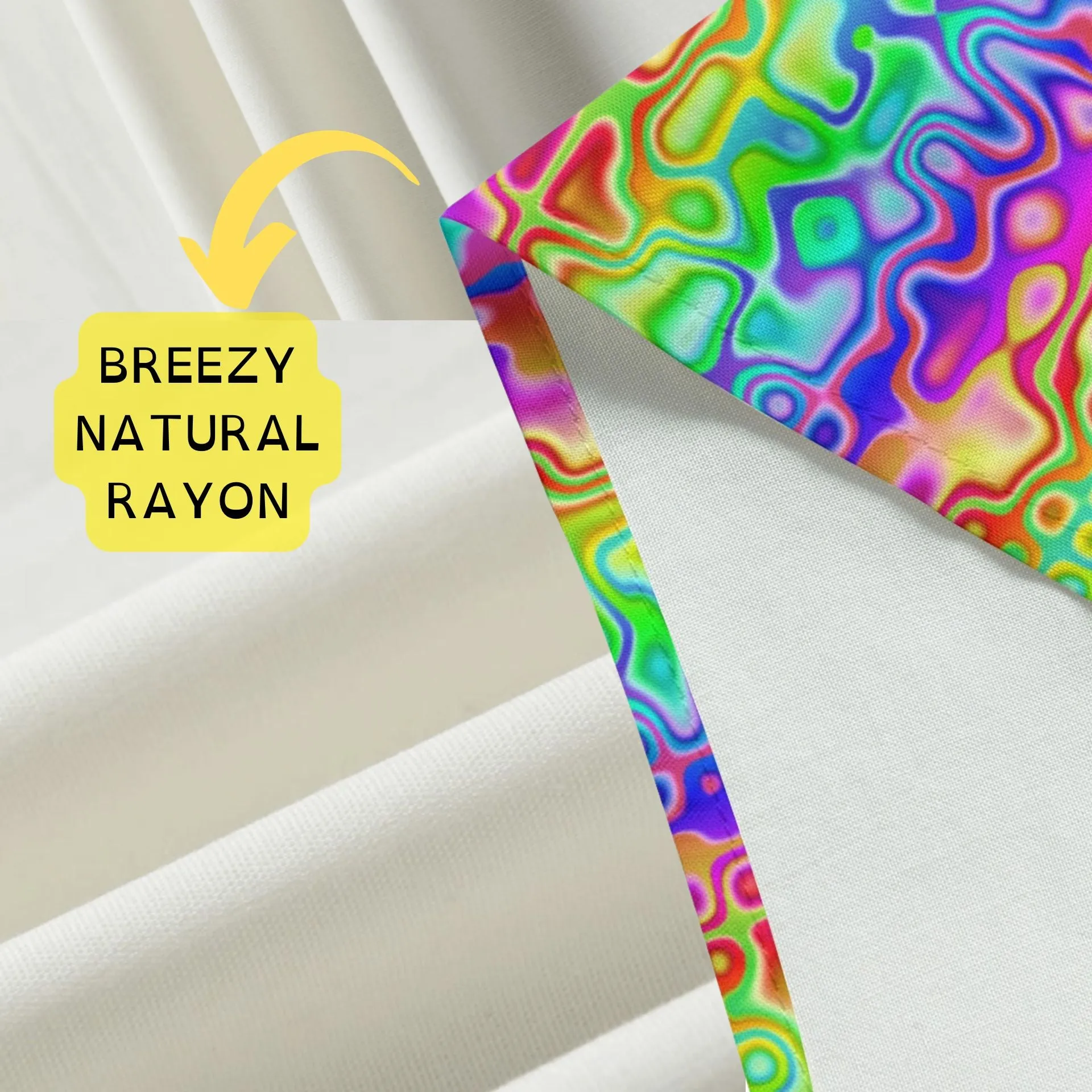 Cyber Rainbow Sundress